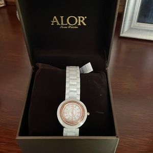 Brand new ceramic Alor watch